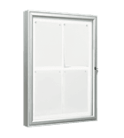 Aluminium posterbord vitrine 594x841mm met veiligheidsglas en slot