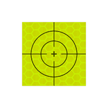 Meetsticker geel/groen klasse 3 T-7500-B fluorescerend