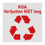 Alupanel bordpaneel - met eigen ontwerp / logo reflecterend