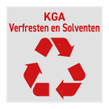 Alupanel bordpaneel - met eigen ontwerp / logo reflecterend