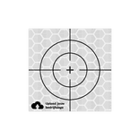 Meetsticker wit klasse 3 T-7500-B reflecterend - met logo