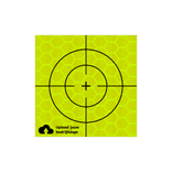 Meetsticker geel/groen klasse 3 T-7500-B fluorescerend - met logo