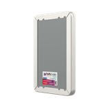 Veiligheidsbord verboden toegang onbevoegden + camerabewaking - reflecterend