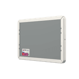 Verkeersbord route met 3 regels tekst en pijlen - reflecterend