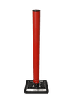 Poteau flexible KickBack rouge Ø60 mm