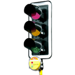 Feux de signalisation mobiles Nissen LZA500 LED – kit de 2 pièces