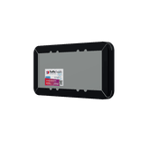 Tekstbord 2:1 met modern kader met onderregel zwart/wit