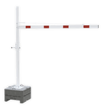 Mobiel doorrijhoogteportaal betonfundatie - doorrijhoogte 1,8 tot 2,8 meter