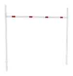 Limiteur de hauteur variable 1,8 - 2,8 mètres avec montants Ø102mm - Version fixe