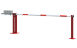 Barrière levante (SH1) - RAL3020 - Verrouillable - Avec contrepoids