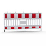 Absperrschrankengitter EURO3 Typ ULTRA aus Kunststoff 200cm - retroreflektierend