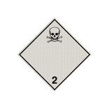 Pictogram ADR 2.3 Giftige gassen - reflecterend