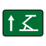 Panneau d'information 3:2 réfléchissant avec votre propre impression