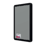 Verkeersbord RVV J37 pas op overstekende fietsers en voetgangers - reflecterend