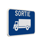 Panneau G2000 - G type III - Sortie de camion