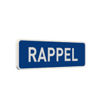 Panneau G2000 - G type VI - Rappel