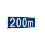 Panneau G2000 - G type Ia - Indication d'une distance