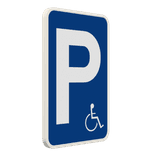 Panneau G2000 - E9a - Stationnement réservé aux véhicules utilisés par des personnes handicapées