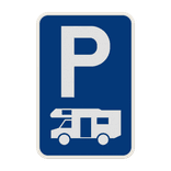 Panneau G2000 - E9h - Stationnement réservé aux camping-cars