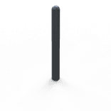 Stilpoller TS-CYLLO aus Stahl (Ø60, 76, 89 oder 102mm), Anthrazitgrau