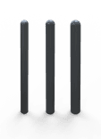 Poteau de trottoir - Type Nijmegen - gris anthracite RAL7016