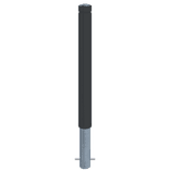 Trottoirpaal TS-NERO aluminium Ø100 of Ø120mm antracietgrijs