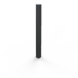 Stilpoller TS-URBAN aus Stahl Ø76/Ø89mm, Anthrazitgrau DB703