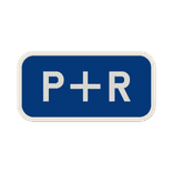 Panneau G2000 - G type VIId - Panneau de signalisation P+R – Parking Relais