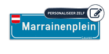 Personaliseerbaar Leuvens straatnaambord