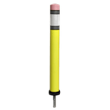 Pole Cone PENCIL Ø80x800mm – jaune/blanc RA2