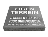Stoeptegel eigen terrein (TS-ST_ET1) - 30x30cm met facetrand