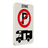 Interdiction de stationnement pour les camping-cars
