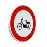 Panneau G2000 - C9 - Accès interdit aux conducteurs de cyclomoteurs