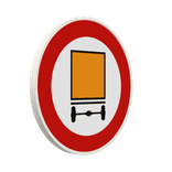 Panneau G2000 - C24a - Accès interdit aux conducteurs de véhicules transportant des marchandises dangereuses