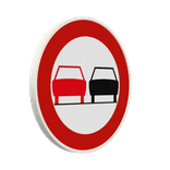Panneau G2000 - C35 - Dépassement interdit