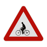 Panneau G2000 - A25 - Passage pour conducteurs de vélos
