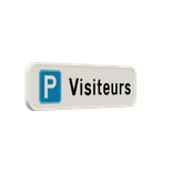Panneau de stationnement – Réservé aux visiteurs
