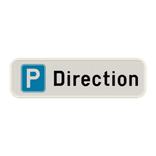 Panneau de stationnement - Direction