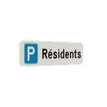 Panneau de stationnement - Résidents