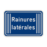 Panneau G2000 - G type III - Rainures latérales