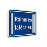 Panneau G2000 - G type III - Rainures latérales
