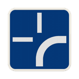 Panneau G2000 - G type VIII - Route prioritaire