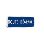 Panneau G2000 - G type VI - Route dégradée