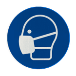 Veiligheidsbord M016 - Mondbescherming verplicht