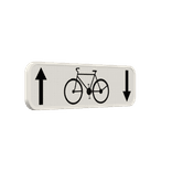 Panneau G2000 - M4 - Cyclistes autorisés dans les deux sens