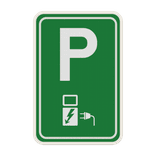 Panneau de signalisation - Borne de recharge voiture électrique