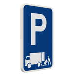Panneau de stationnement E9 - Livraisons