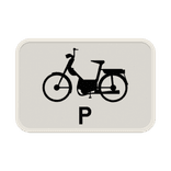 Panneau G2000 - M19 - Reservé aux cyclomoteurs