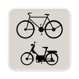 Panneau G2000 - M24 - Réservé aux bicyclettes et trottinettes