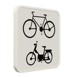 Panneau G2000 - M24 - Réservé aux bicyclettes et trottinettes